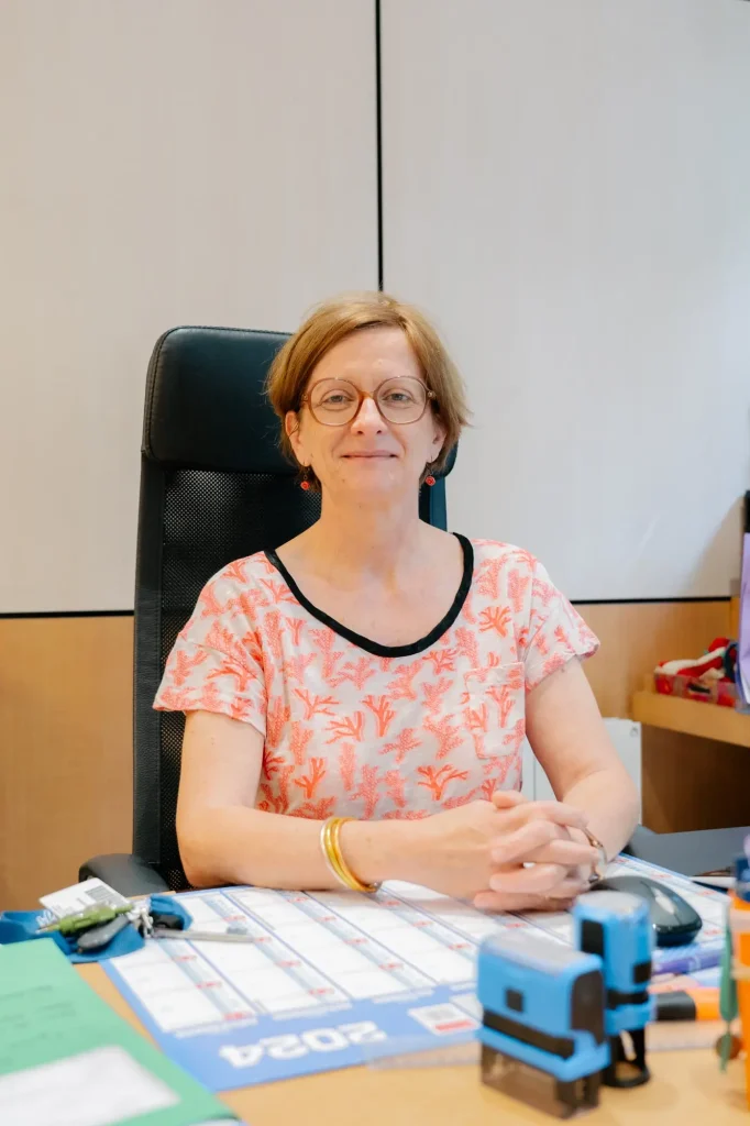 Laurence Semelet cheffe d'établissement college saint louis saint bruno